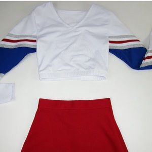 Girls cheer outfit